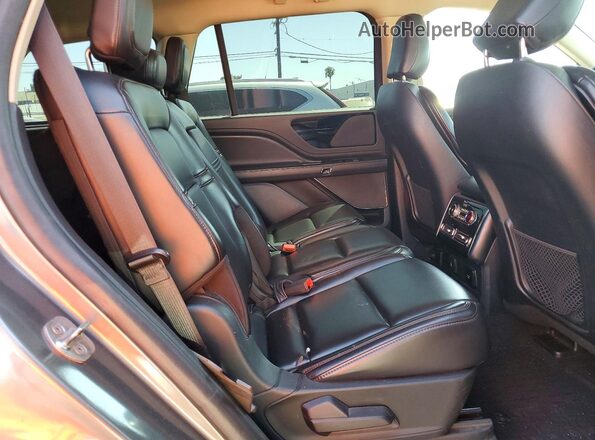 5LM5J6WC3MGL09118 2021 LINCOLN AVIATOR Gray Սալոնի հետևի տեսք