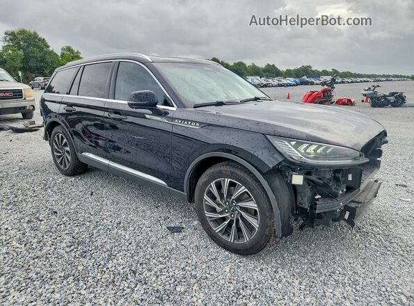5LM5J6WC5SGL16195 2025 LINCOLN AVIATOR Black წინა მარჯვენა