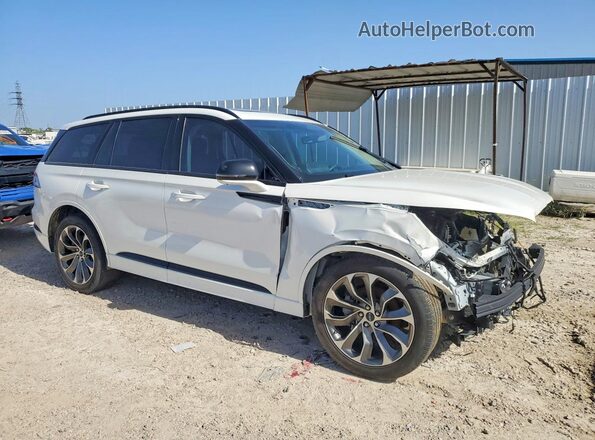 5LM5J6WC5SGL23437 2025 LINCOLN AVIATOR White Przód prawy