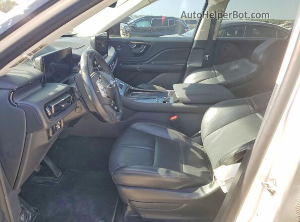 5LM5J6WC5SGL23437 2025 LINCOLN AVIATOR White Widok wnętrza z przodu