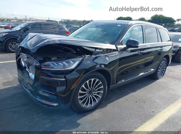 5LM5J6WC6RGL00937 2024 LINCOLN AVIATOR Black Front left