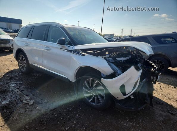 5LM5J6XC1SGL27824 2025 LINCOLN AVIATOR White Առջևի աջ