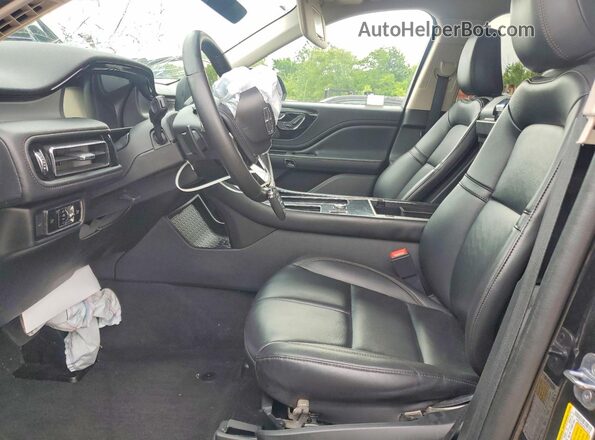 5LM5J6XC6PGL14235 2023 LINCOLN AVIATOR Black Widok wnętrza z przodu