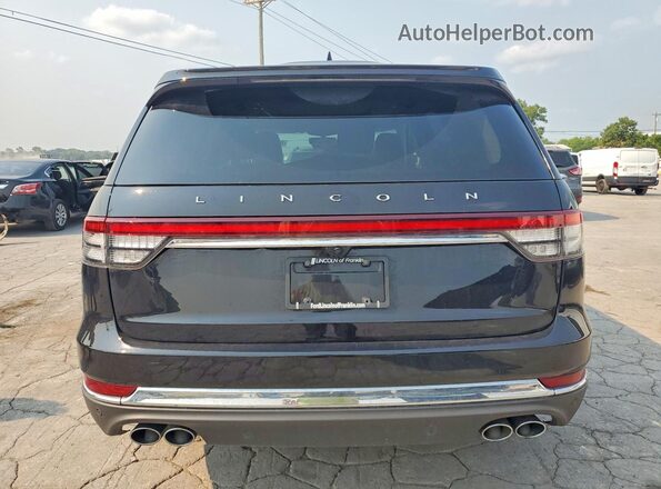 5LM5J6XC9RGL03104 2024 LINCOLN AVIATOR Black Widok z tyłu