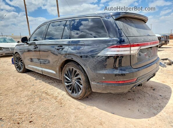 5LM5J7WC0MGL18753 2021 LINCOLN AVIATOR Black Հետևի ձախ