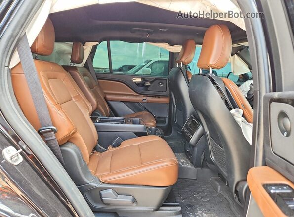 5LM5J7WC0MGL18753 2021 LINCOLN AVIATOR Black Սալոնի հետևի տեսք