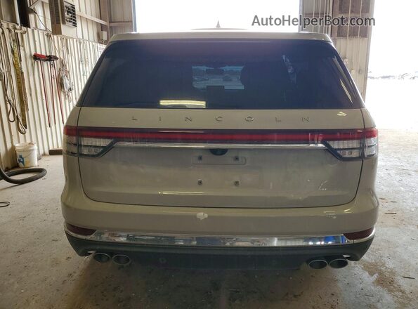 5LM5J7WC1LGL11485 2020 LINCOLN AVIATOR Beige უკანა ხედი