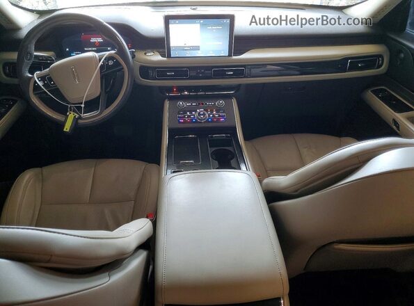 5LM5J7WC1LGL11485 2020 LINCOLN AVIATOR Beige წინა პანელის ხედი