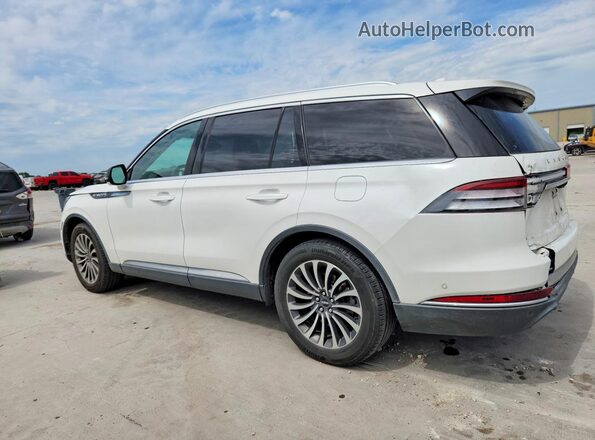 5LM5J7WC1LGL23667 2020 LINCOLN AVIATOR White Trasero izquierdo