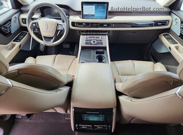 5LM5J7WC1LGL23667 2020 LINCOLN AVIATOR White Vista del salpicadero