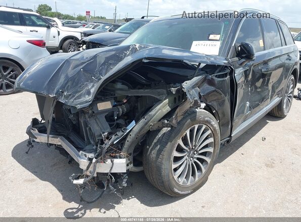5LM5J7WC3MGL10341 2021 LINCOLN AVIATOR Black Вид спереду