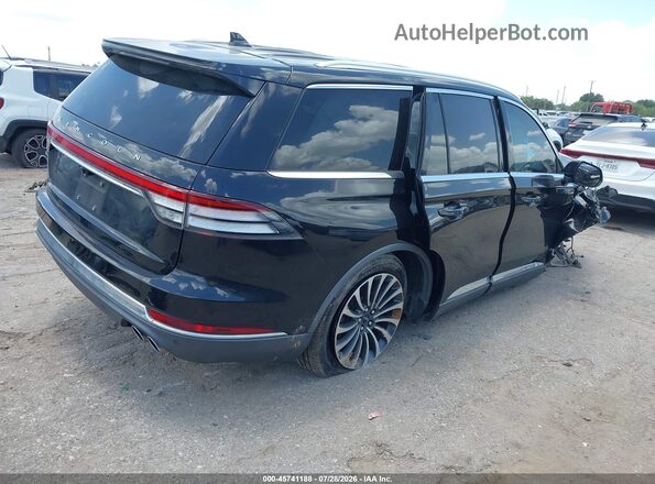 5LM5J7WC3MGL10341 2021 LINCOLN AVIATOR Black Задня права чверть