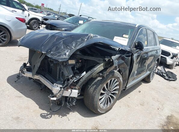 5LM5J7WC3MGL10341 2021 LINCOLN AVIATOR Black Передня ліва чверть
