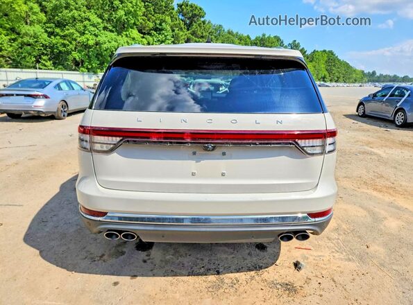 5LM5J7WC3MGL12364 2021 LINCOLN AVIATOR White Widok z tyłu