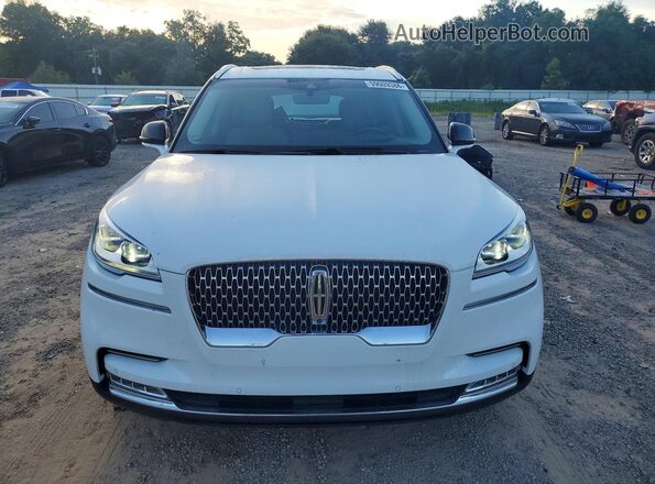 5LM5J7WC3MGL16382 2021 LINCOLN AVIATOR White Widok z przodu