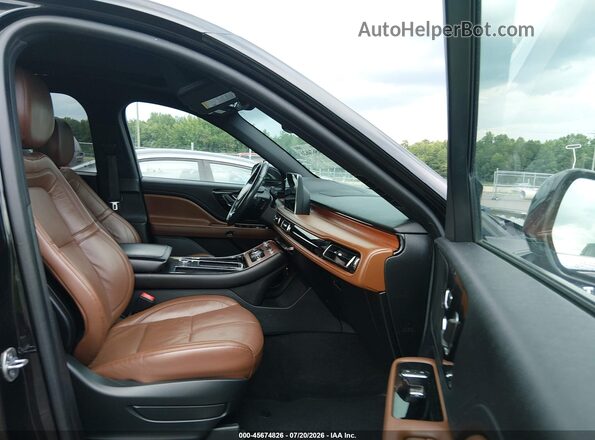 5LM5J7WC5LGL22182 2020 LINCOLN AVIATOR Black წინა სალონის ხედი