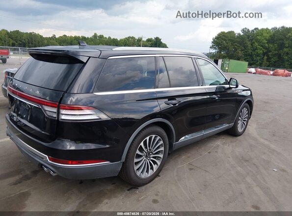 5LM5J7WC5LGL22182 2020 LINCOLN AVIATOR Black უკანა მარჯვენა