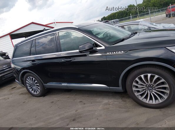 5LM5J7WC5LGL22182 2020 LINCOLN AVIATOR Black უკანა სალონის ხედი