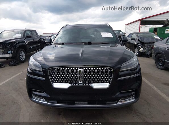 5LM5J7WC5LGL22182 2020 LINCOLN AVIATOR Black ხელსაწყოთა პანელის ხედი