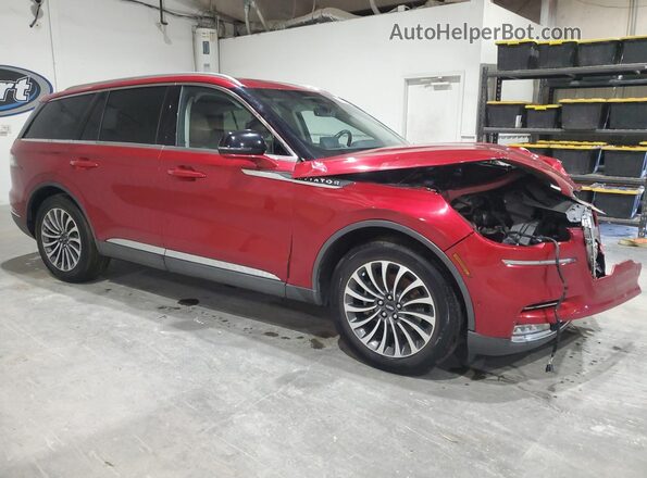 5LM5J7WC6LGL11577 2020 LINCOLN AVIATOR Красный 