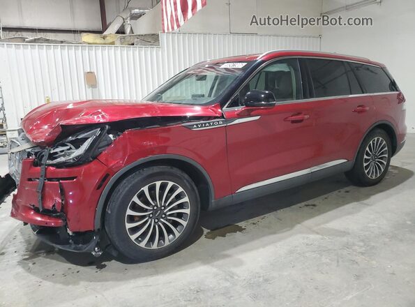 5LM5J7WC6LGL11577 2020 LINCOLN AVIATOR Красный 