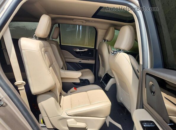 5LM5J7WC7MGL18734 2021 LINCOLN AVIATOR Tan უკანა სალონის ხედი
