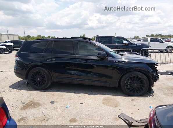 5LM5J7WC8PGL28015 2023 LINCOLN AVIATOR Black Սալոնի 360 աստիճան տեսք