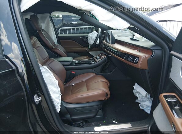 5LM5J7WC8PGL28015 2023 LINCOLN AVIATOR Black Սալոնի դիմացի տեսք