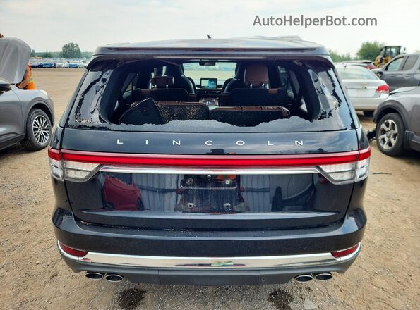 5LM5J7XC0LGL04140 2020 LINCOLN AVIATOR Black Widok z tyłu