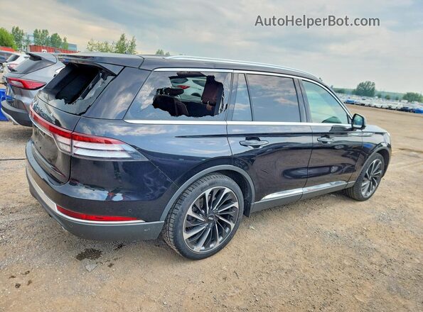 5LM5J7XC0LGL04140 2020 LINCOLN AVIATOR Black Tył prawy