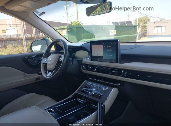 5LM5J7XC0PGL02085 2023 LINCOLN AVIATOR Beige Widok wnętrza z przodu