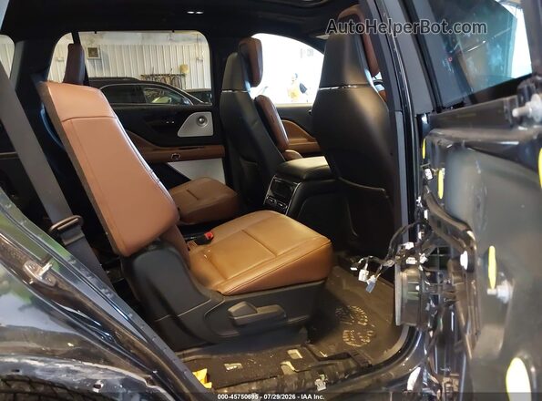 5LM5J7XC0PGL24121 2023 LINCOLN AVIATOR Blue Vista de la etiqueta del VIN