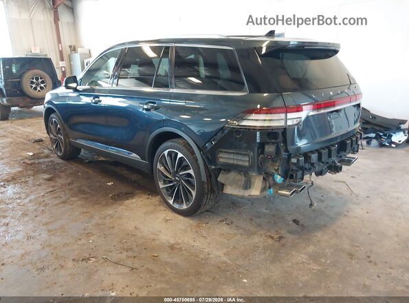 5LM5J7XC0PGL24121 2023 LINCOLN AVIATOR Blue Trasero izquierdo