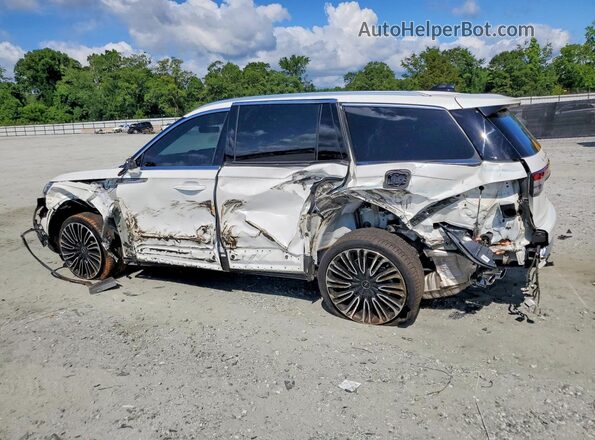 5LM5J7XC0SGL04377 2025 LINCOLN AVIATOR White Հետևի ձախ