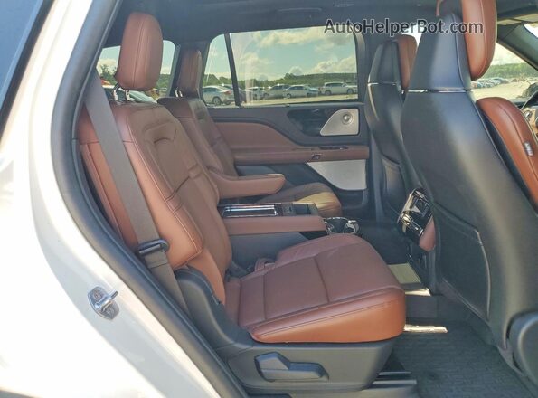 5LM5J7XC0SGL04377 2025 LINCOLN AVIATOR White Սալոնի հետևի տեսք