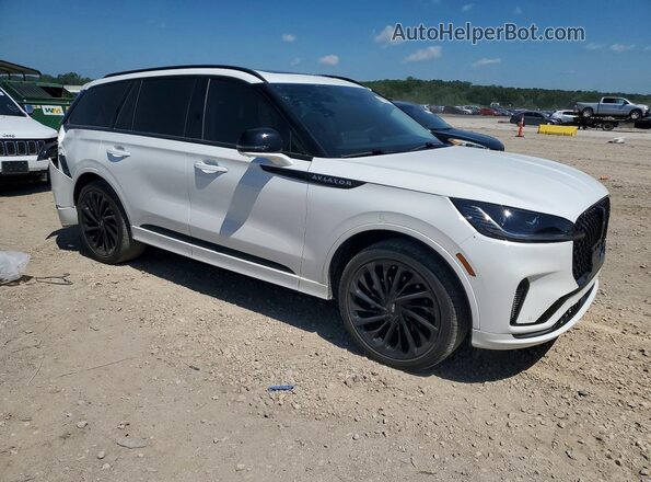 5LM5J7XC0SGL11815 2025 LINCOLN AVIATOR White Передня права чверть
