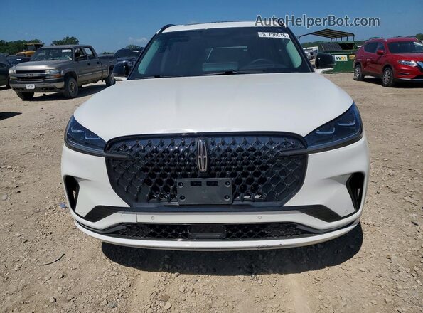 5LM5J7XC0SGL11815 2025 LINCOLN AVIATOR White Вид спереду