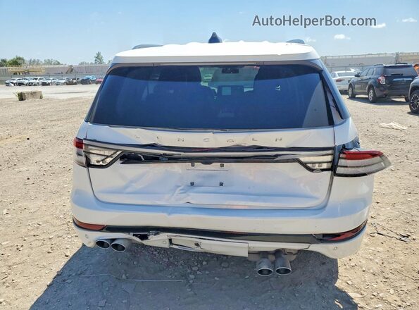 5LM5J7XC0SGL11815 2025 LINCOLN AVIATOR White Вид ззаду