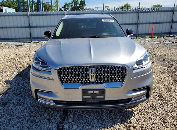 5LM5J7XC1LGL09217 2020 LINCOLN AVIATOR Silver წინა ხედი