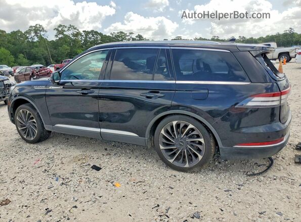 5LM5J7XC2LGL10392 2020 LINCOLN AVIATOR Black Trasero izquierdo