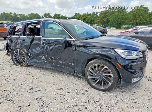 5LM5J7XC2LGL10392 2020 LINCOLN AVIATOR Black Delantero derecho