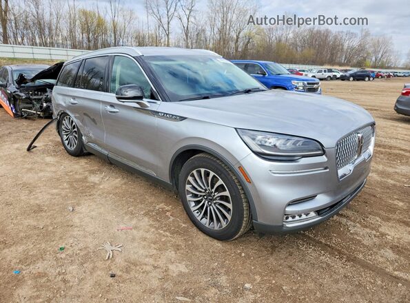 5LM5J7XC2LGL16967 2020 LINCOLN AVIATOR Silver წინა მარჯვენა