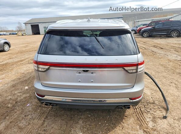 5LM5J7XC2LGL16967 2020 LINCOLN AVIATOR Silver უკანა ხედი