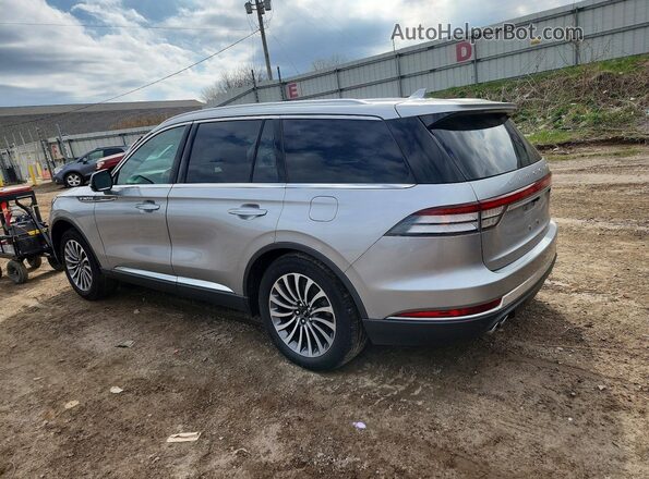5LM5J7XC2LGL16967 2020 LINCOLN AVIATOR Silver უკანა მარცხენა