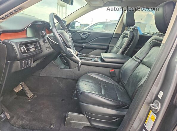 5LM5J7XC2MGL00544 2021 LINCOLN AVIATOR Gray Вид салону спереду