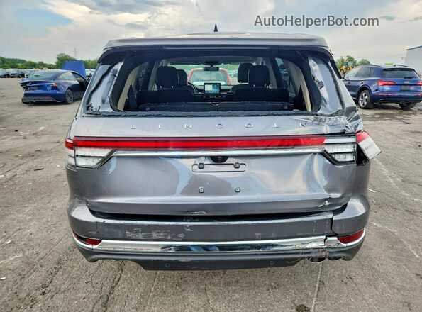 5LM5J7XC2MGL00544 2021 LINCOLN AVIATOR Gray Вид ззаду