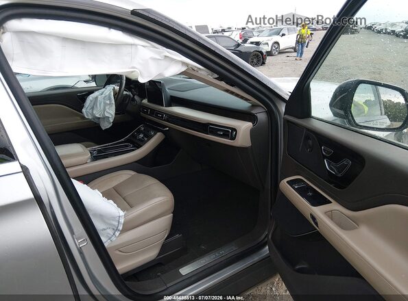 5LM5J7XC2MGL14699 2021 LINCOLN AVIATOR Gray Вид салону спереду