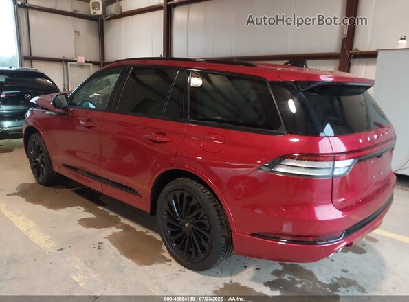5LM5J7XC2TGL06486 2026 LINCOLN AVIATOR Red Rear left