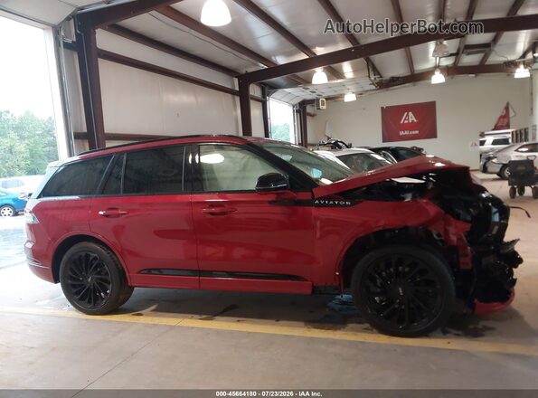 5LM5J7XC2TGL06486 2026 LINCOLN AVIATOR Red Rear interior view