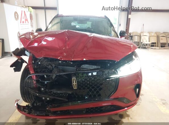 5LM5J7XC2TGL06486 2026 LINCOLN AVIATOR Red Instrument cluster view